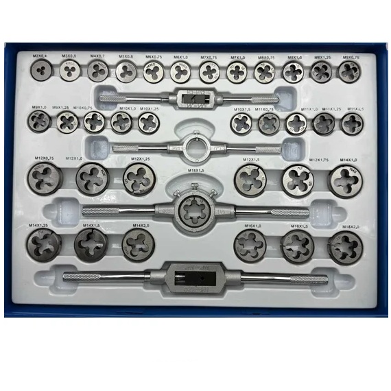 Набор метчиков и плашек TORNERI М2 - М18 (110 предметов) в металлическом кейсеФото 9288-03.jpg