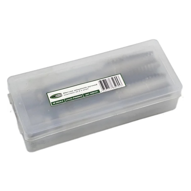 Метчик машинно-ручной TORNERI М30x3.5 комплект из 2-х штукФото 9313-03.jpg