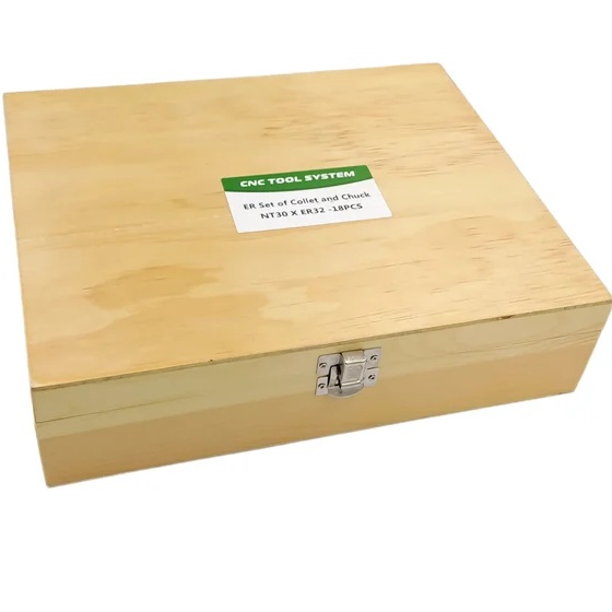 Патрон цанговый 7:24 NT30 с набором цанг ЕR 32 из 18 шт. (3-20 мм) TORNERIФото 9332-03.jpg