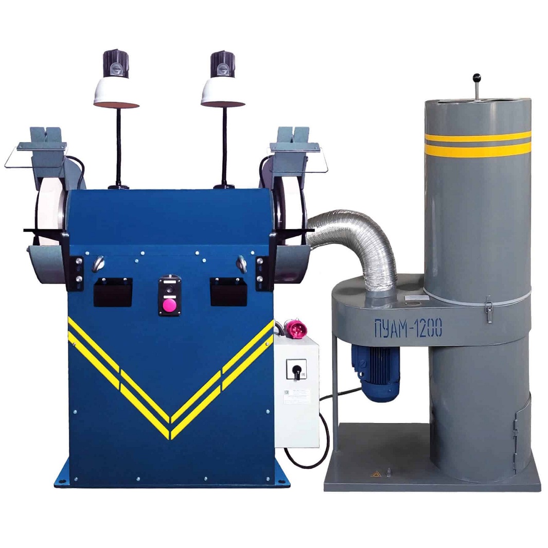 Станок точильно-шлифовальный Металлица ТШ-4РБ(400 мм)-П