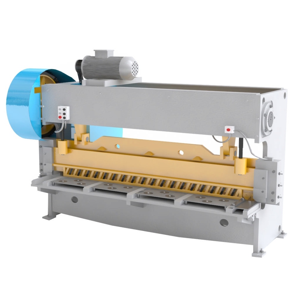 Механические гильотинные ножницы НЛ3424 (16х2500мм)