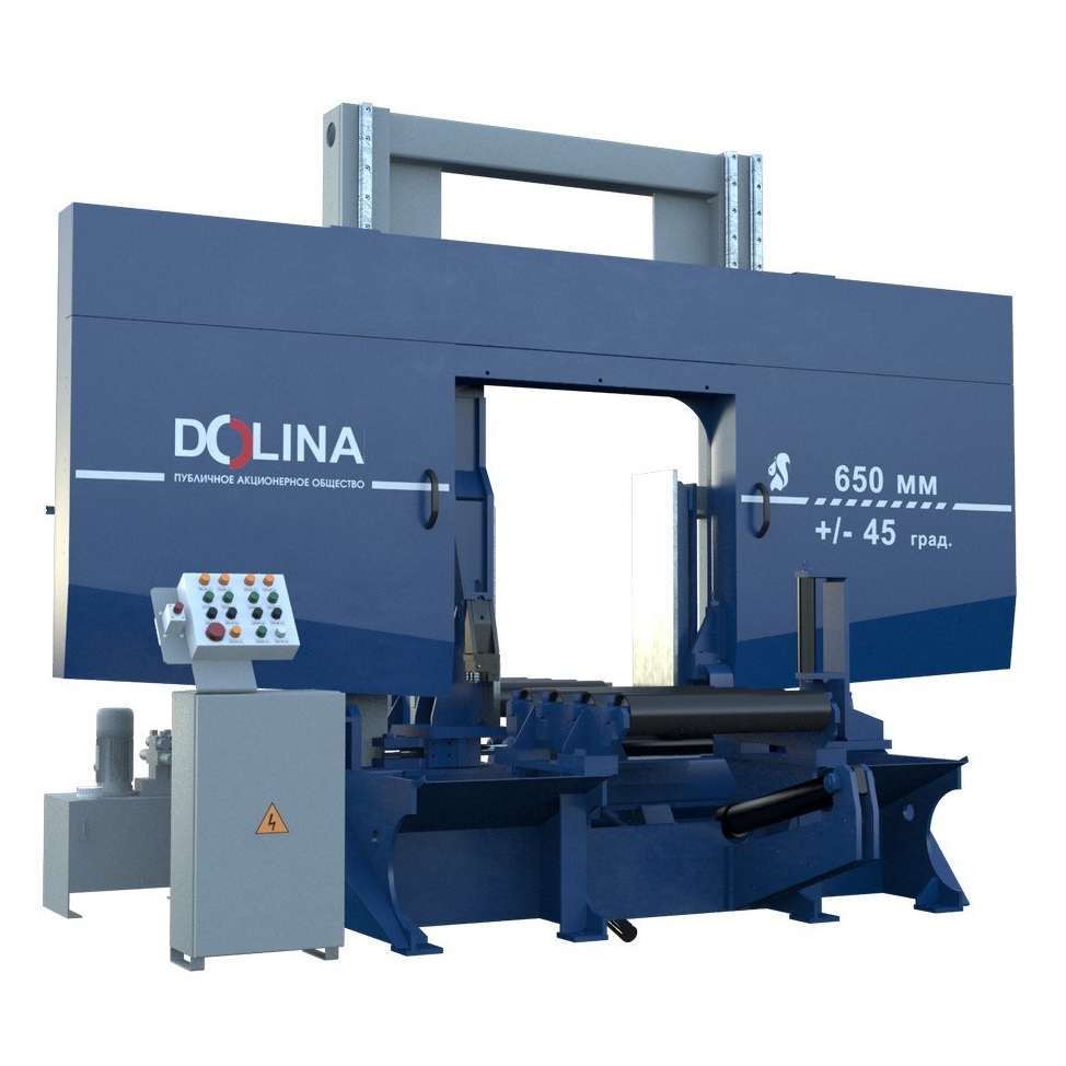 Ленточнопильный станок по металлу ЛПС8565Н (650х650)