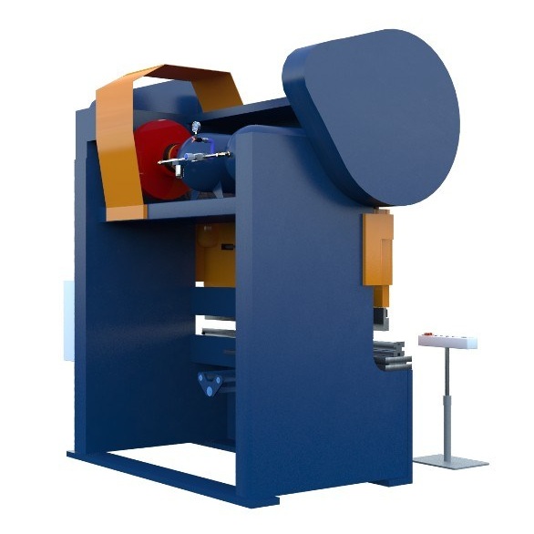 Пресс листогибочный кривошипный ИВ1330 усилием 1000 кНФото 9803-03.jpg