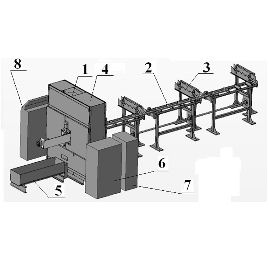Автоматическая линия для пробивки отверстий и резки полос с ЧПУ модели Н5625Фото 9806-06.jpg