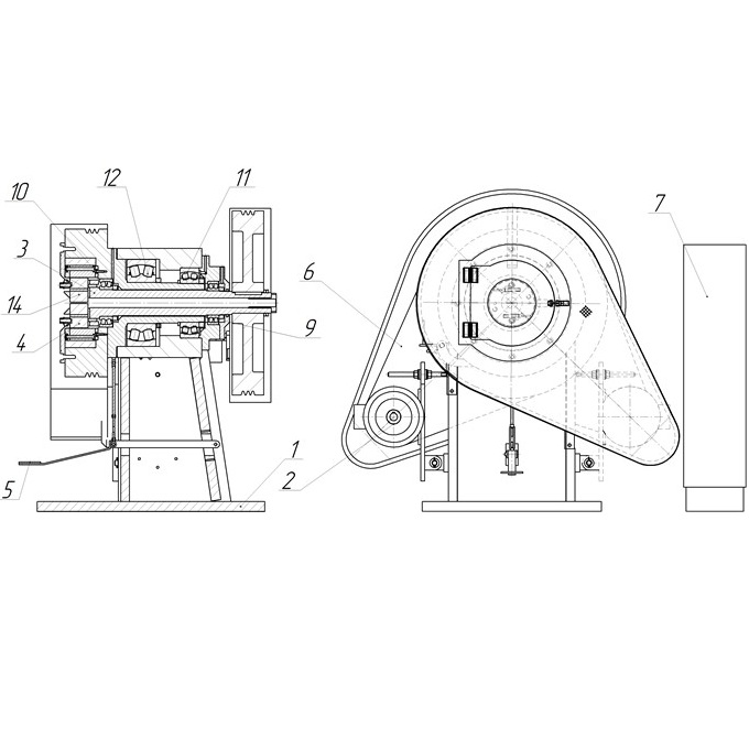 Станок для заделки концов канатов в металлические наконечники модели ЗТ-1Фото 9821-02.jpg