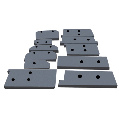 Ножи для реза швеллера и двутавра № 30