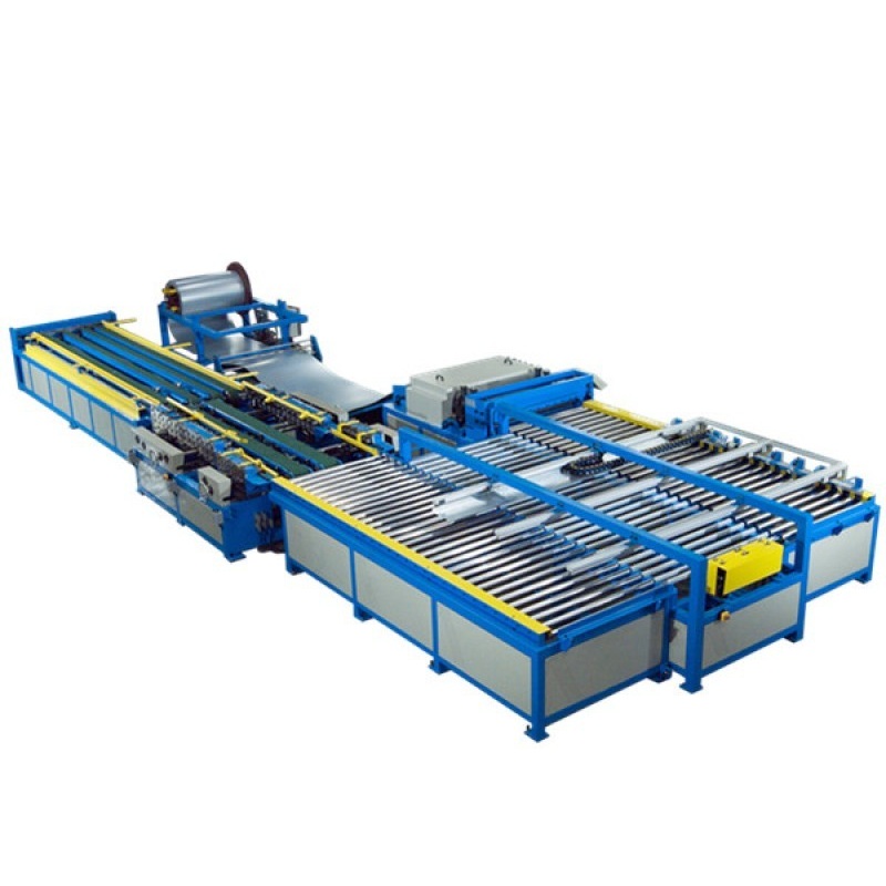 Автоматическая линия для изготовления прямоугольных воздуховодов с интегрированным фланцем ACD-U1300