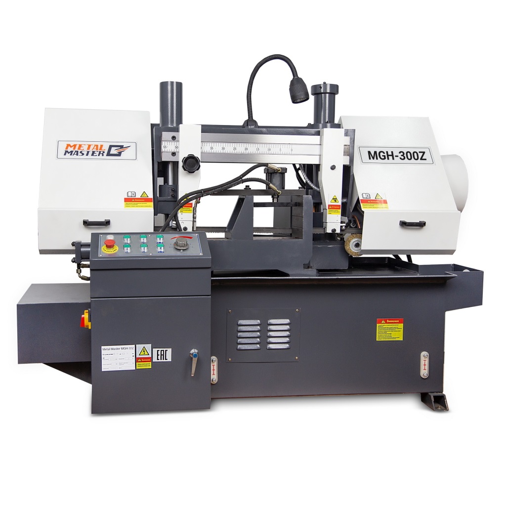 Two-column band saws for metal